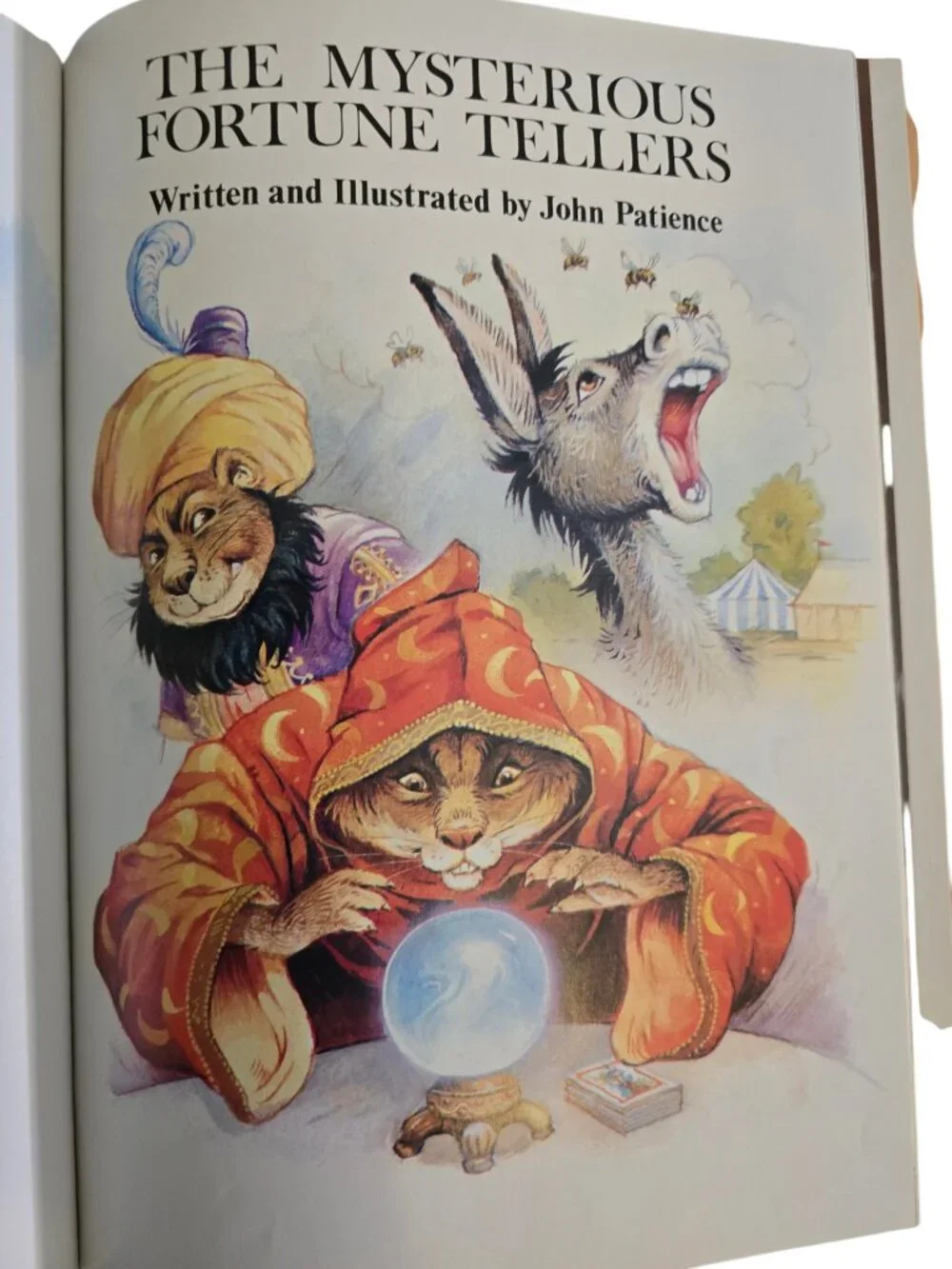 Vintage Tales From Fern Hollow The Mysterious Fortune Tellers John Patience HC